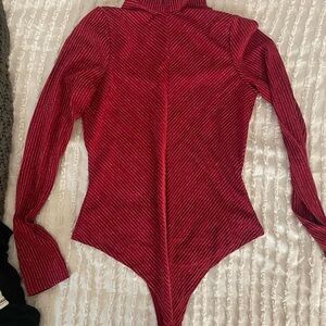Blush Red Bodysuit